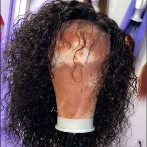 Water wave 22” custom Made wig